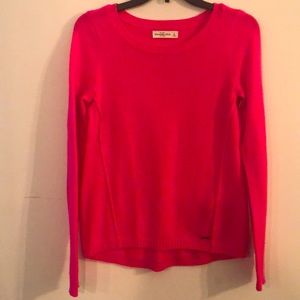 Abercrombie & Fitch hot pink sweater size small